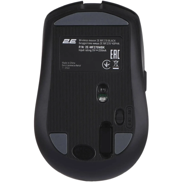 Купить Мышь 2E MF270 Black (2E-MF270WBK) - фото 5