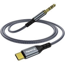 Купить Адаптер ColorWay USB-C to 3.5 mm mini-Jack 1.2 м Grey (CW-CBPDJ071-G) - фото 2