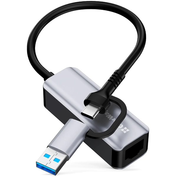 Купити Мережевий адаптер ColorWay USB-A/USB-С 3.0 - RJ45 Gigabit Ethernet (CW-AD-CRG) - фото 2