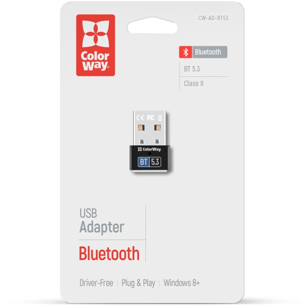Купить Bluetooth адаптер ColorWay BT 5.3 (CW-AD-BT53) - фото 6