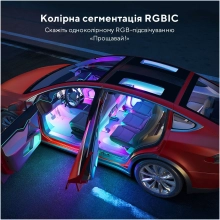 Купити Комплект розумного підсвічування для автомобіля GOVEE H7090 RGBIC Interior Car Lights RGBIC (H70900D2) - фото 3