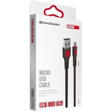 Купить Кабель ArmorStandart AR15 micro USB 2.4A 1m Black (ARM59535) - фото 5
