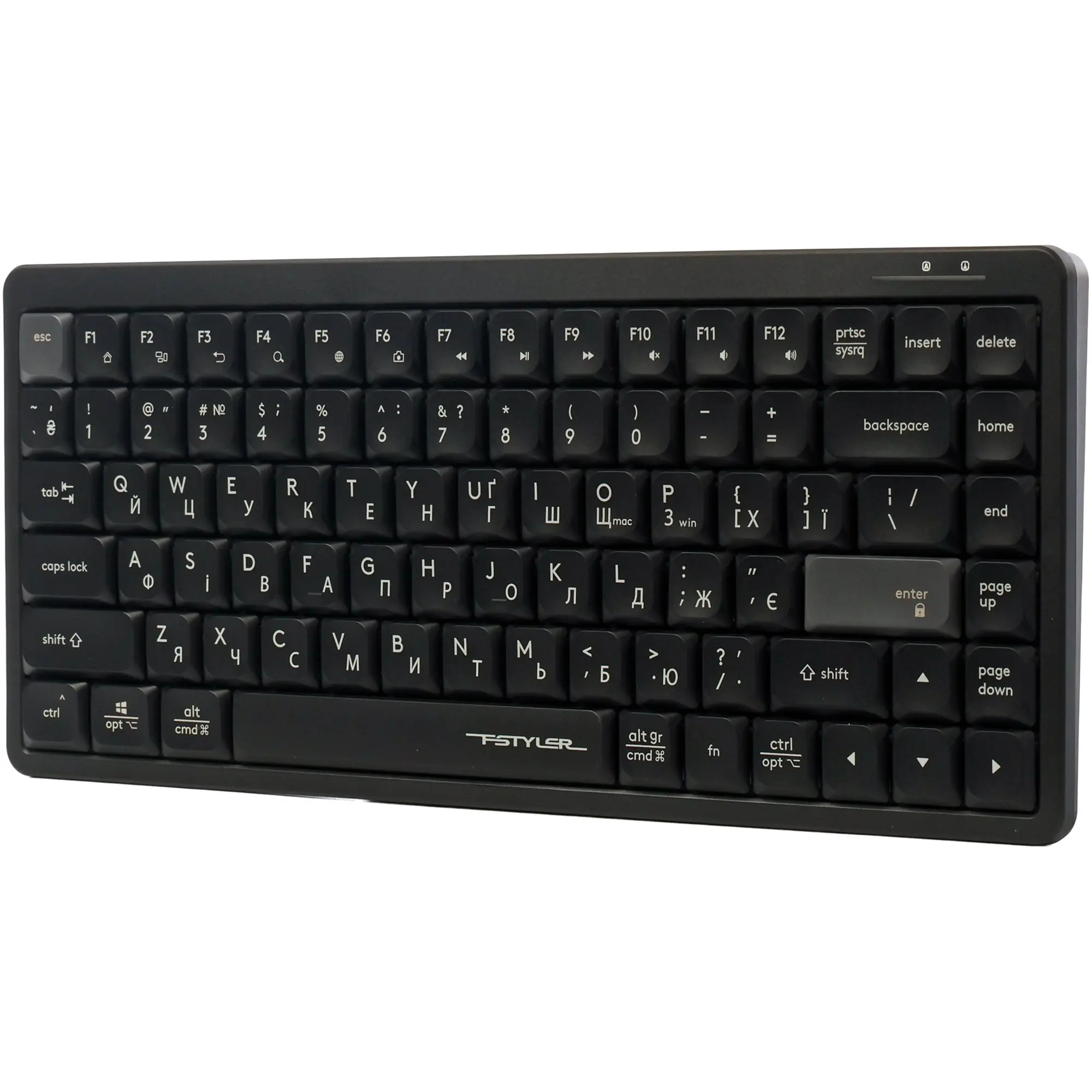 Купити Клавіатура A4Tech Fstyler FX53 Black - фото 1