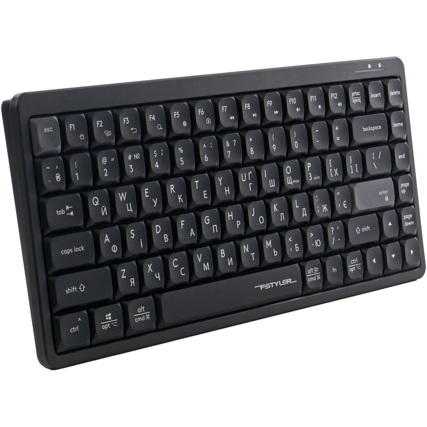 Купити Клавіатура A4Tech Fstyler FX53 Black - фото 2