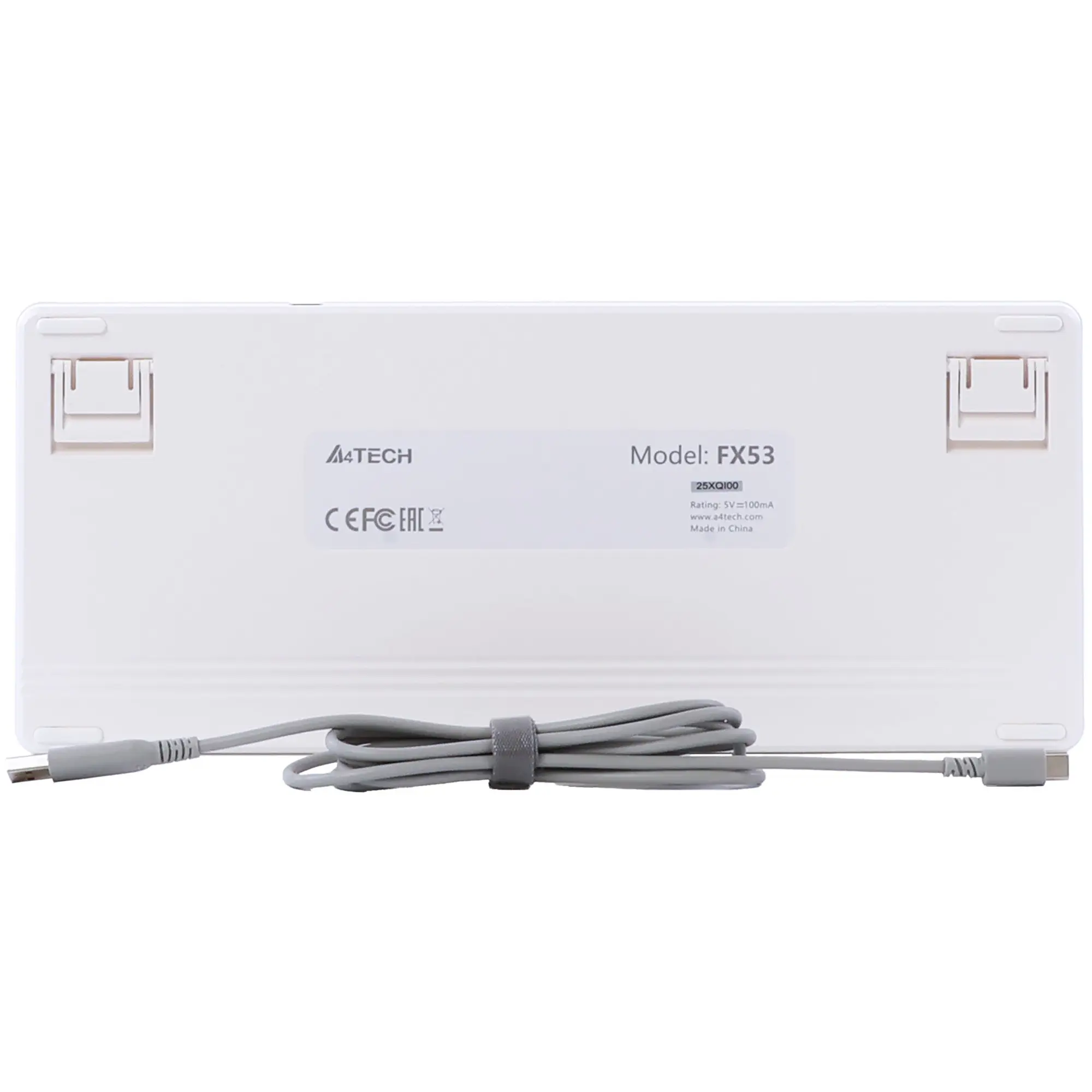 Купити Клавіатура A4Tech Fstyler FX53 White - фото 4
