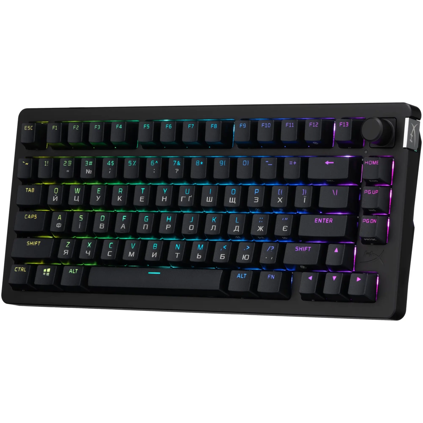 Купити Клавіатура HyperX Alloy Rise 75 PBT HX Red Wireless (91Y91AA) - фото 3
