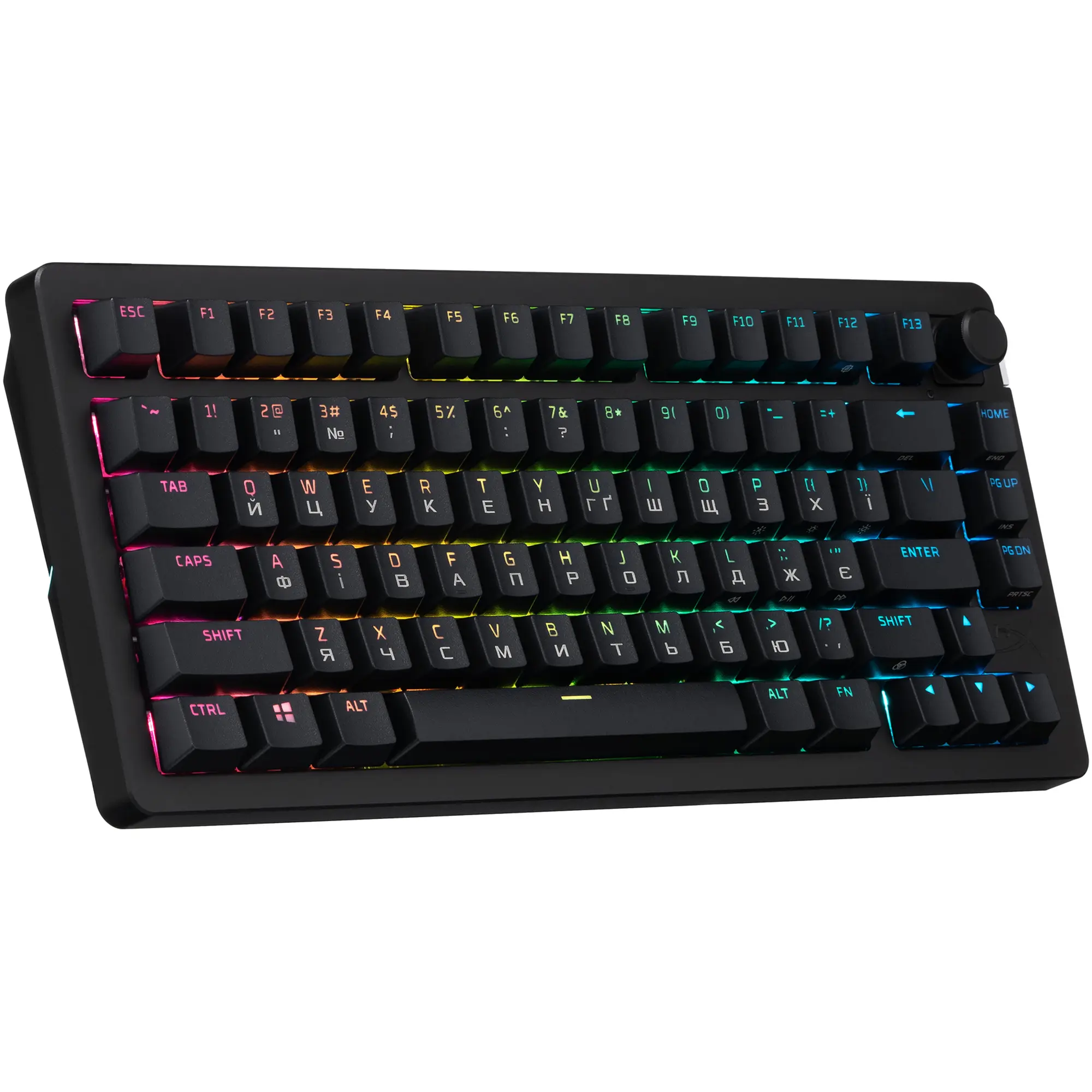 Купити Клавіатура HyperX Alloy Rise 75 PBT HX Red Wireless (91Y91AA) - фото 4
