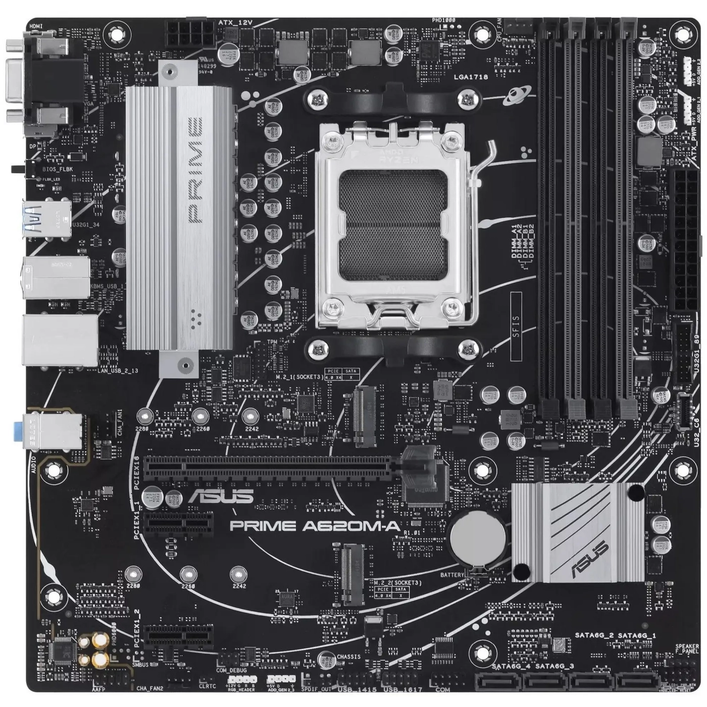 Купить Материнская плата ASUS PRIME A620M-A-CSM - фото 1