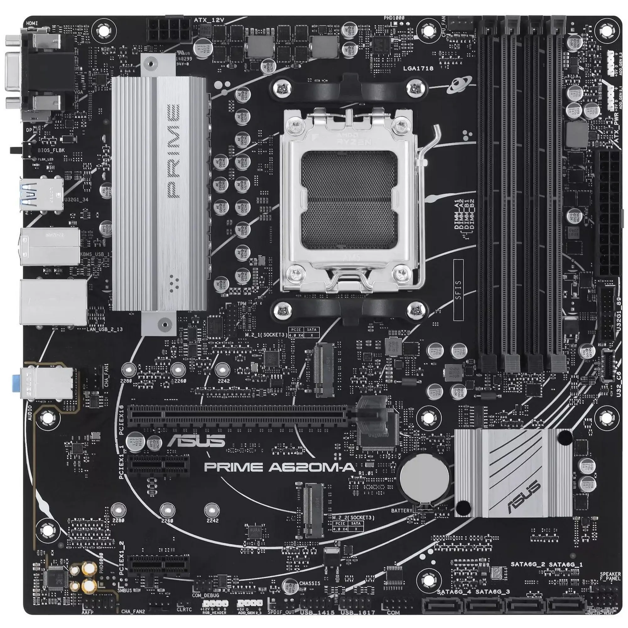 Купить Материнская плата ASUS PRIME A620M-A-CSM - фото 1