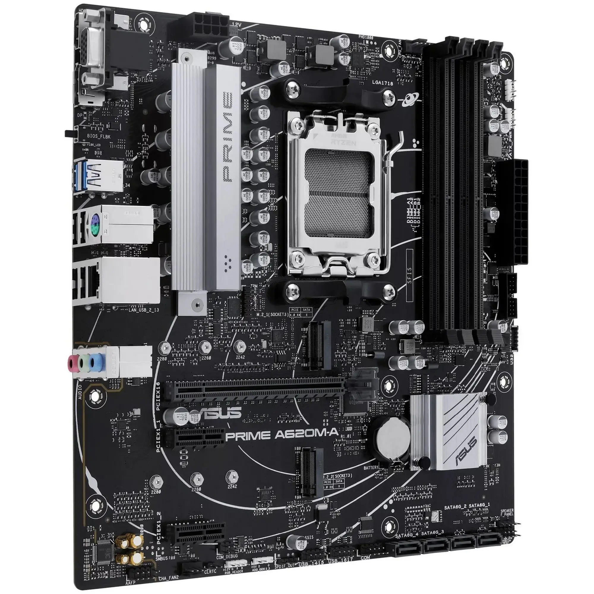Купить Материнская плата ASUS PRIME A620M-A-CSM - фото 3