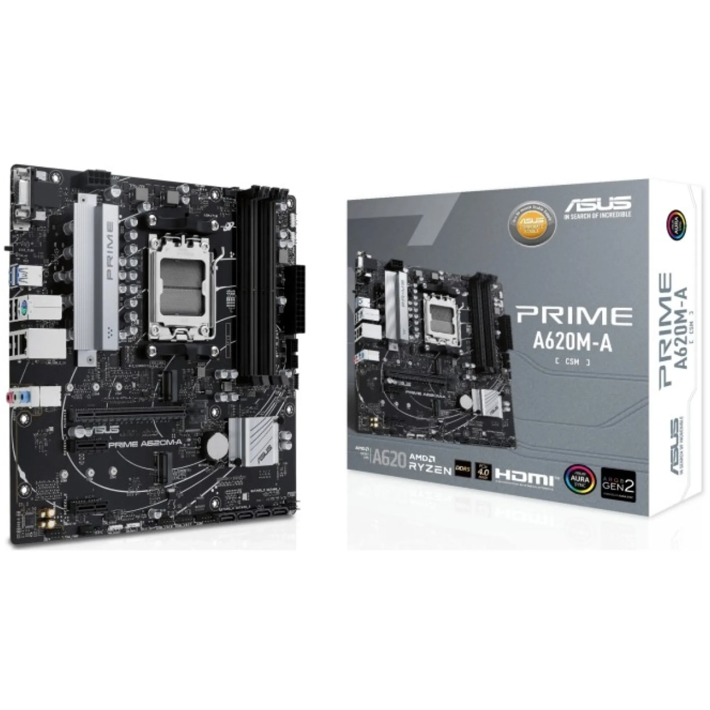 Купить Материнская плата ASUS PRIME A620M-A-CSM - фото 1