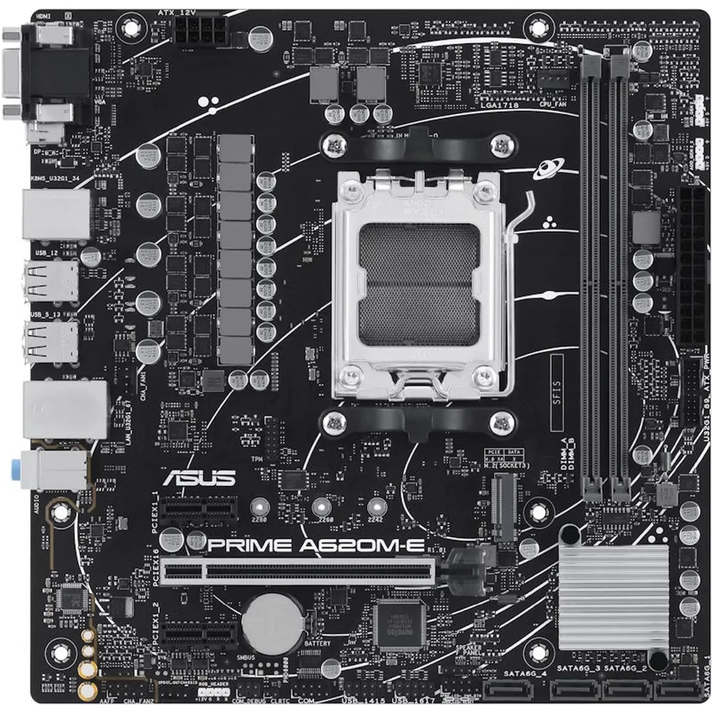 Купить Материнская плата ASUS PRIME A620M-E-CSM - фото 1