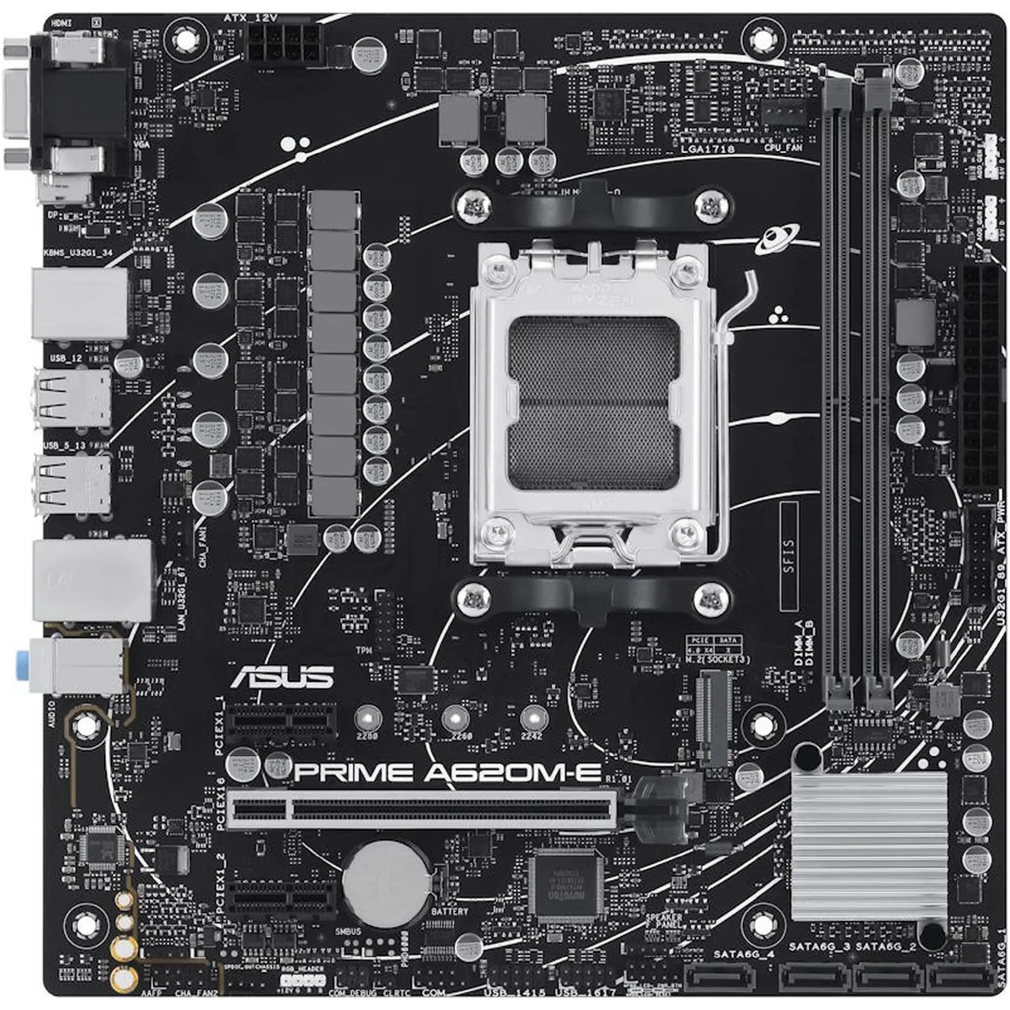 Купить Материнская плата ASUS PRIME A620M-E-CSM - фото 1