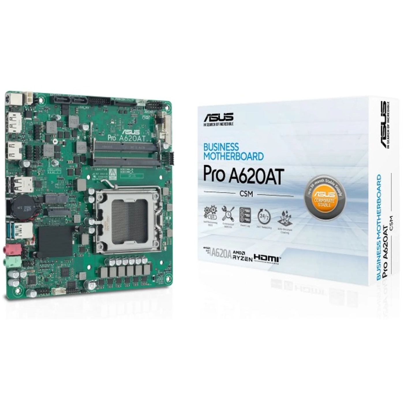 Купити Материнська плата ASUS PRO A620AT-CSM - фото 1