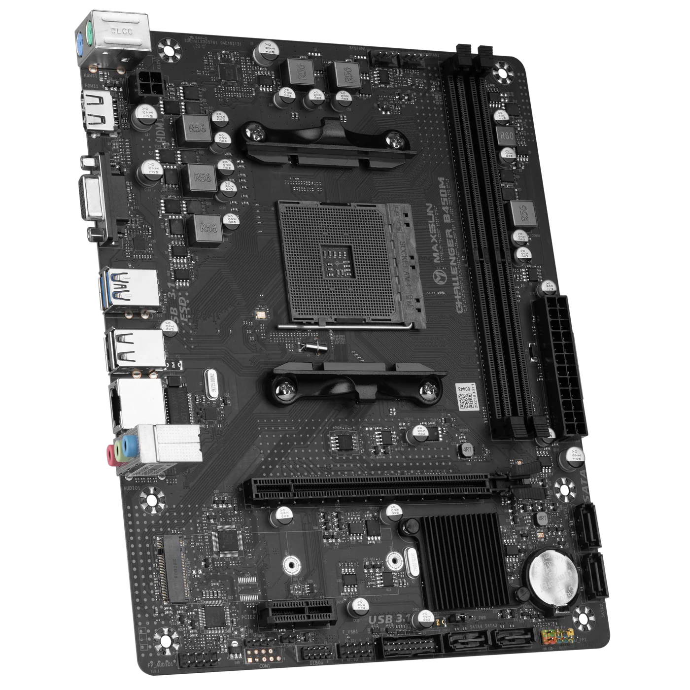 Купити Материнська плата Maxsun MS-Challenger B450M (sAM4, AMD B450, DDR4, mATX) - фото 2