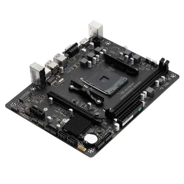 Купити Материнська плата Maxsun MS-Challenger B450M (sAM4, AMD B450, DDR4, mATX) - фото 4