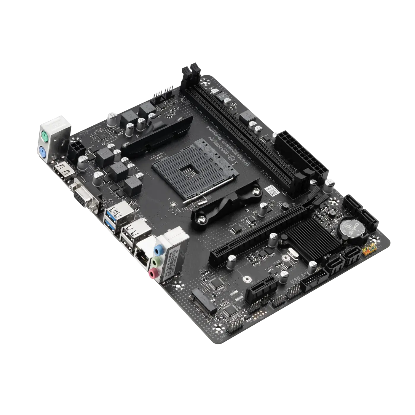 Купити Материнська плата Maxsun MS-Challenger B450M (sAM4, AMD B450, DDR4, mATX) - фото 5