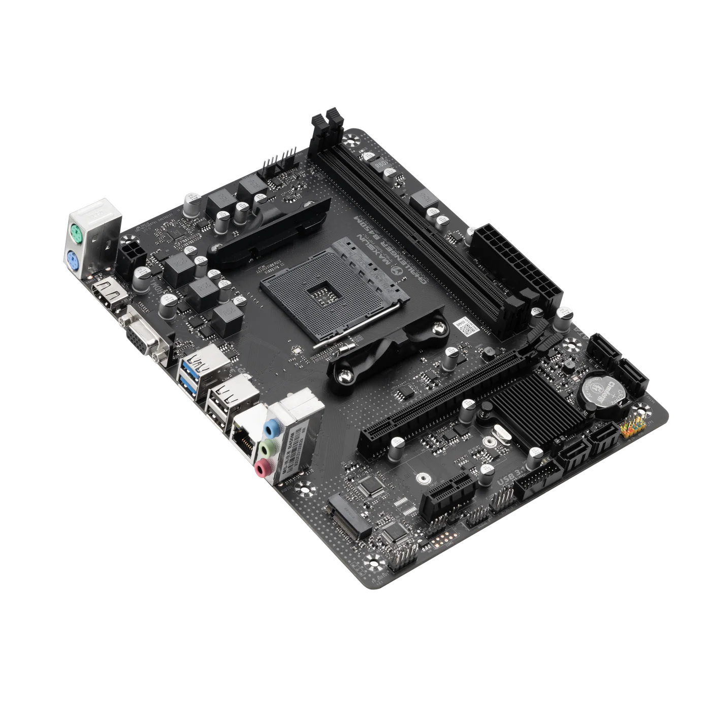 Купити Материнська плата Maxsun MS-Challenger B450M (sAM4, AMD B450, DDR4, mATX) - фото 5