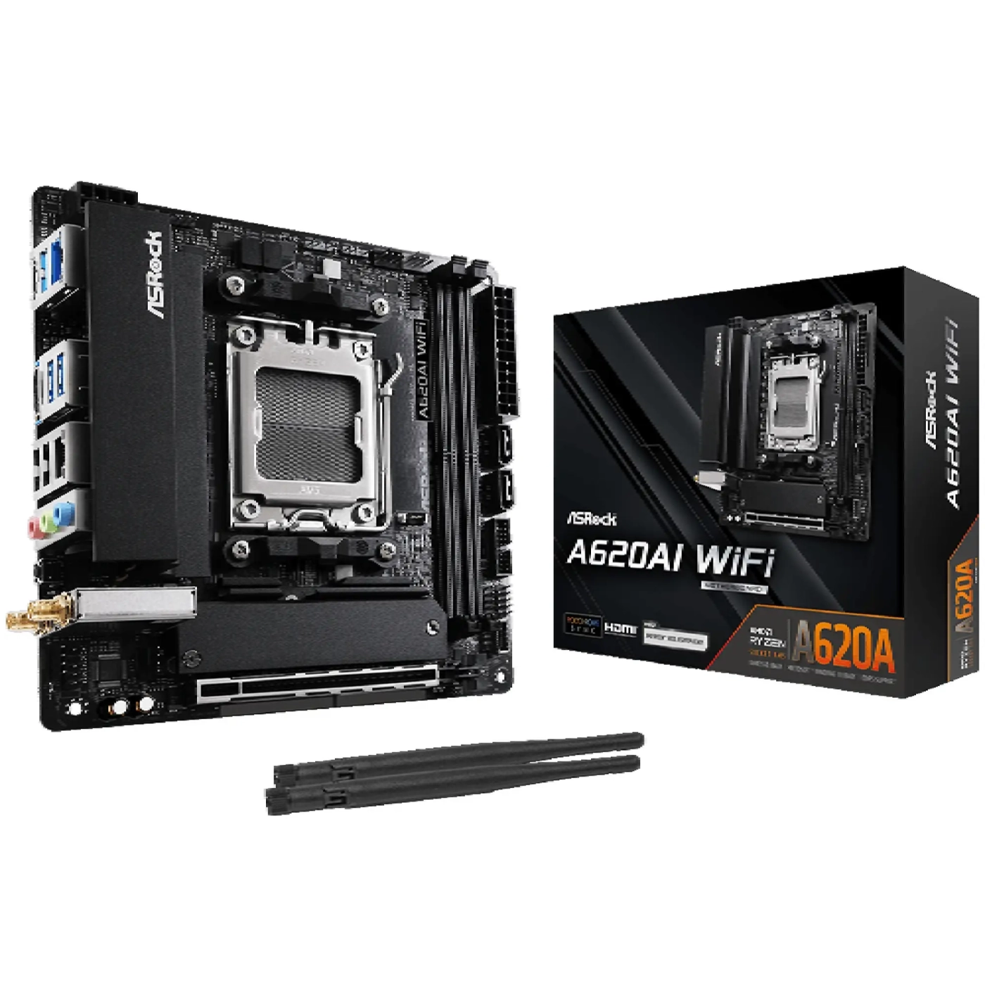 Купить Материнская плата ASRock A620AI WIFI - фото 5