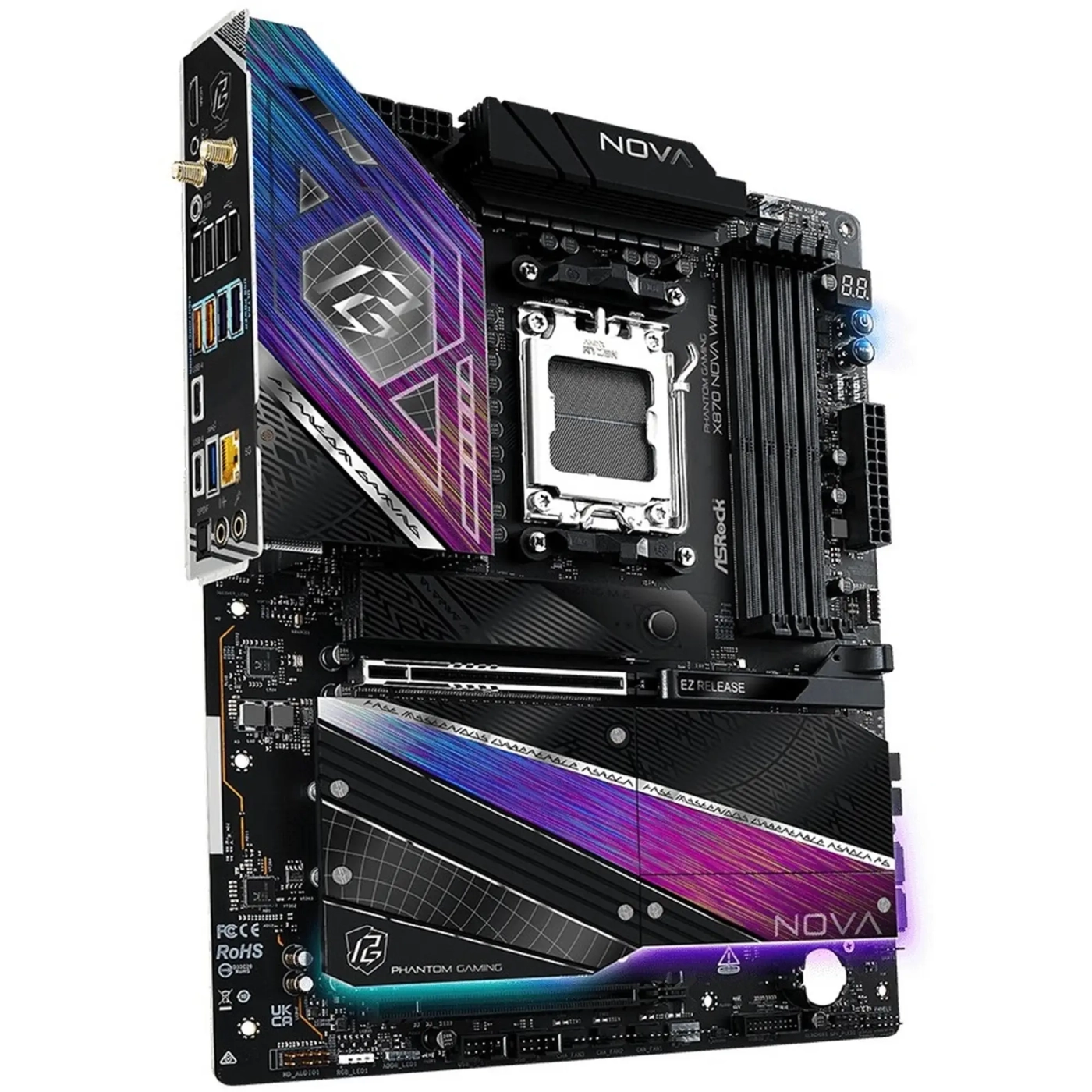 Купити Материнська плата ASRock X870 NOVA WIFI - фото 2