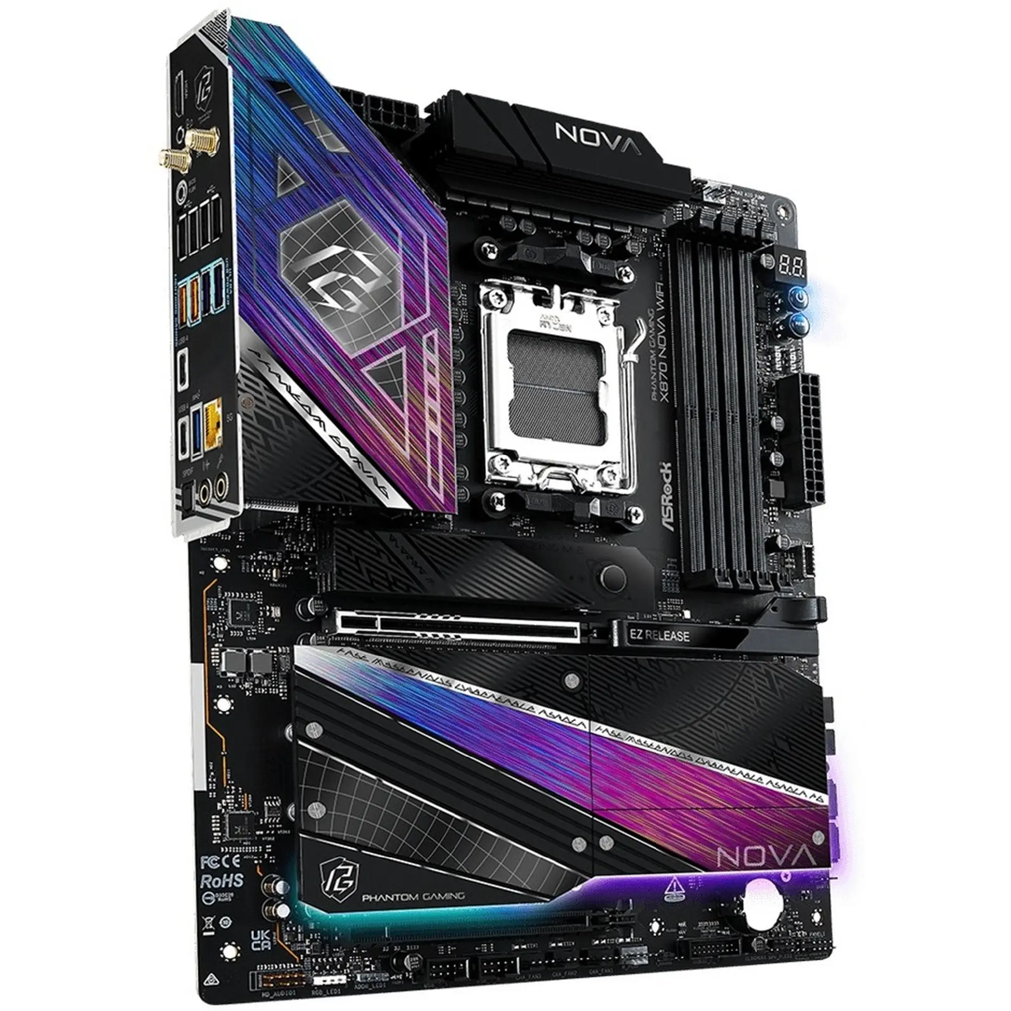 Купити Материнська плата ASRock X870 NOVA WIFI - фото 2