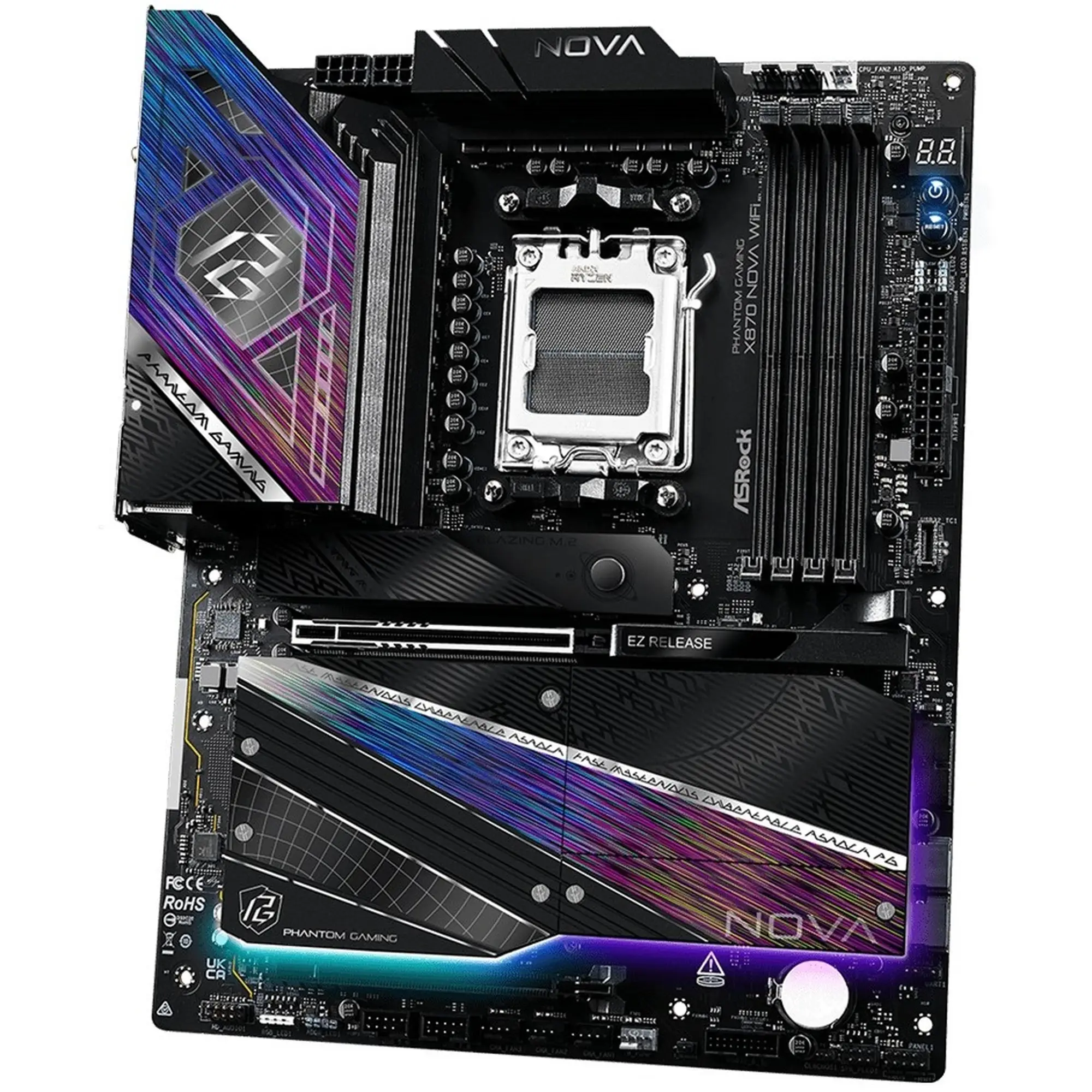Купити Материнська плата ASRock X870 NOVA WIFI - фото 3