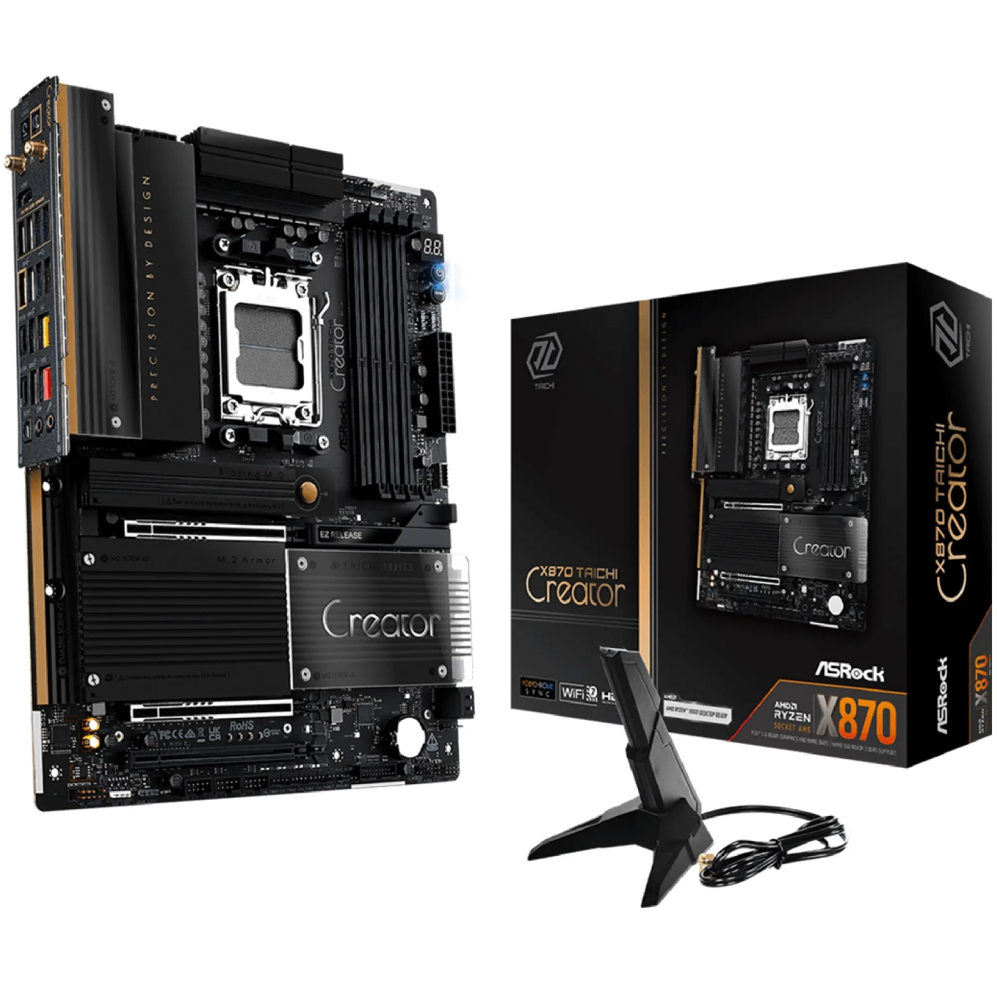 Купить Материнская плата ASRock X870 TAICHI CREATOR - фото 6
