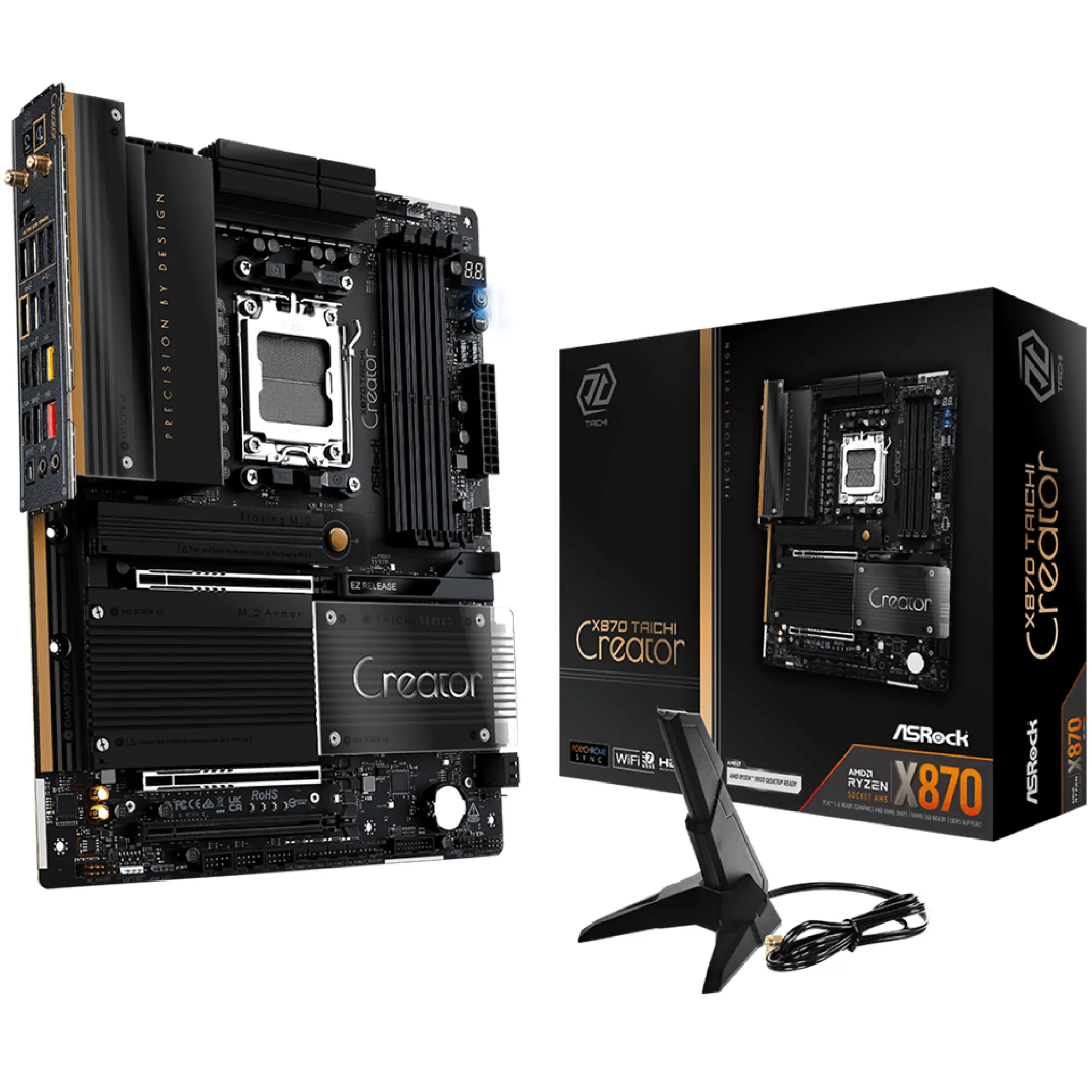 Купить Материнская плата ASRock X870 TAICHI CREATOR - фото 6