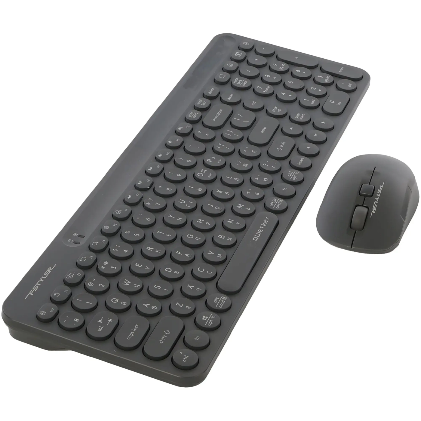 Купити Комплект клавіатура та мишка A4Tech FG3300 Air2 USB UA Grey - фото 3