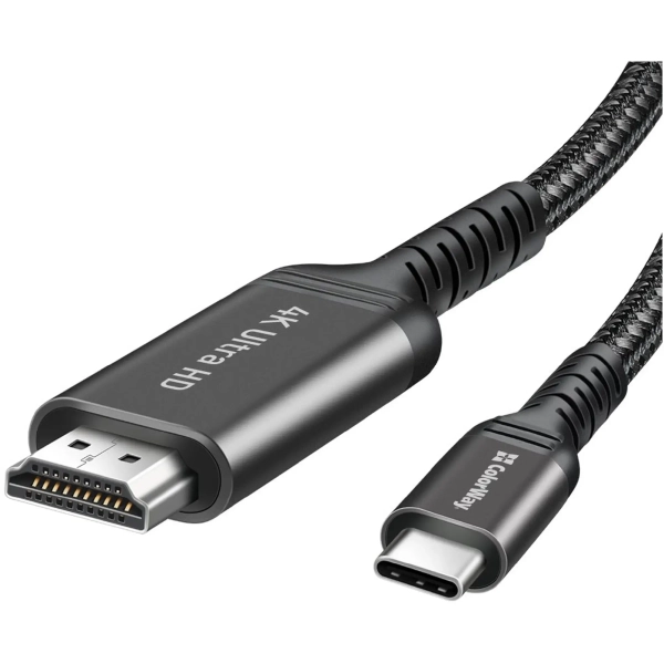 Купить Кабель ColorWay USB-C to HDMI 2 м Black (CW-CBCHD077-BK) - фото 3