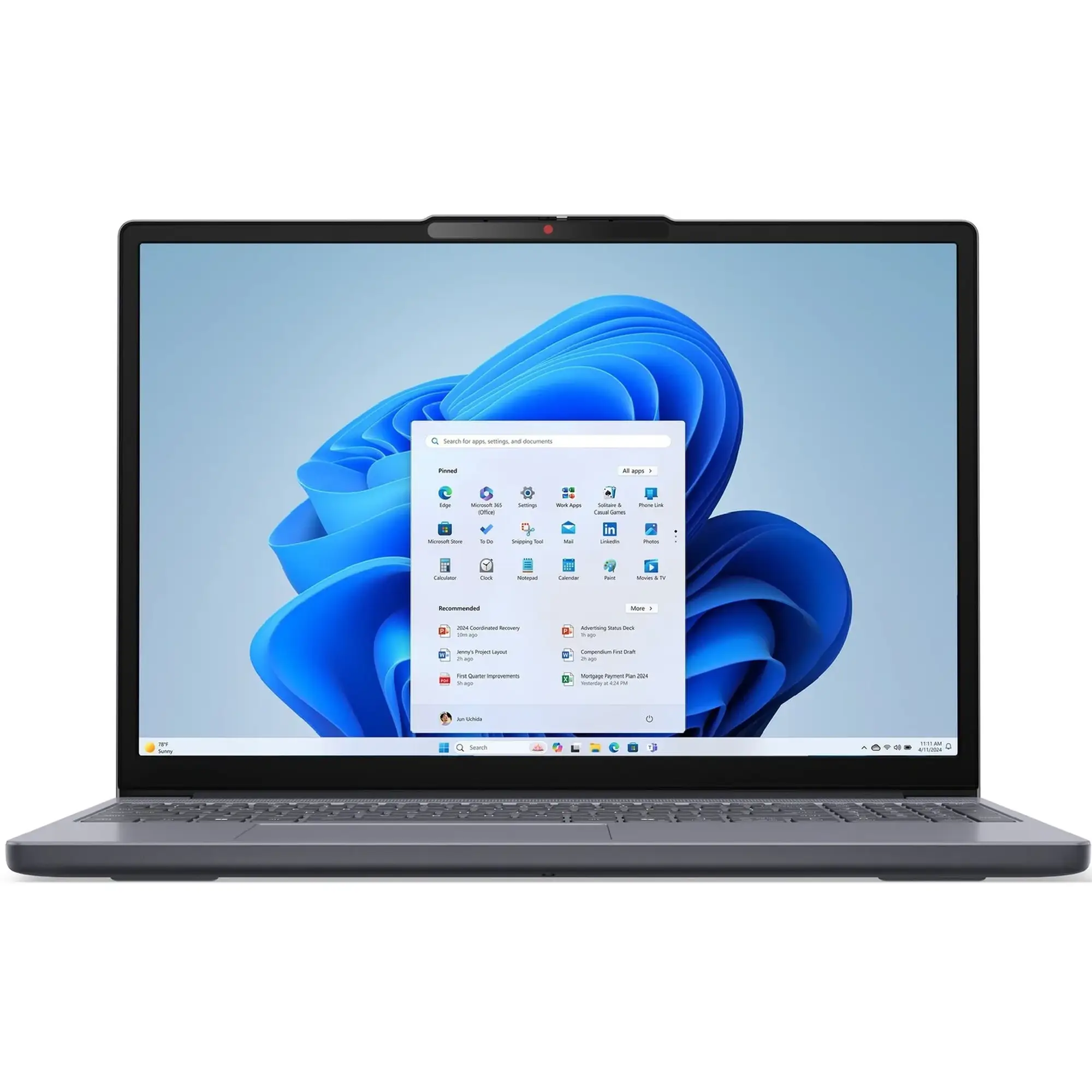 Купить Ноутбук Lenovo IdeaPad Slim 3 15IRU10 (83KD0016RA) - фото 1
