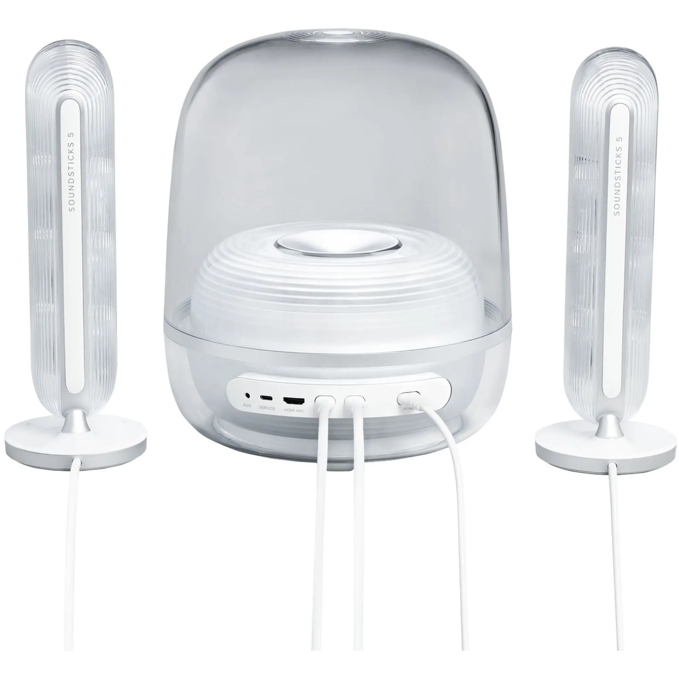 Купить Акустическая система Harman Kardon SoundSticks 5 White (HKSOUNDSTK5BEP) - фото 4