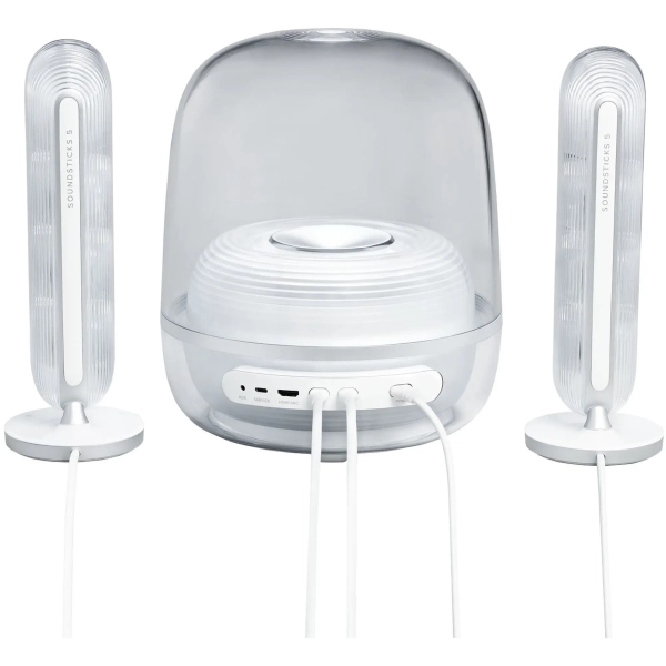 Купить Акустическая система Harman Kardon SoundSticks 5 White (HKSOUNDSTK5BEP) - фото 4