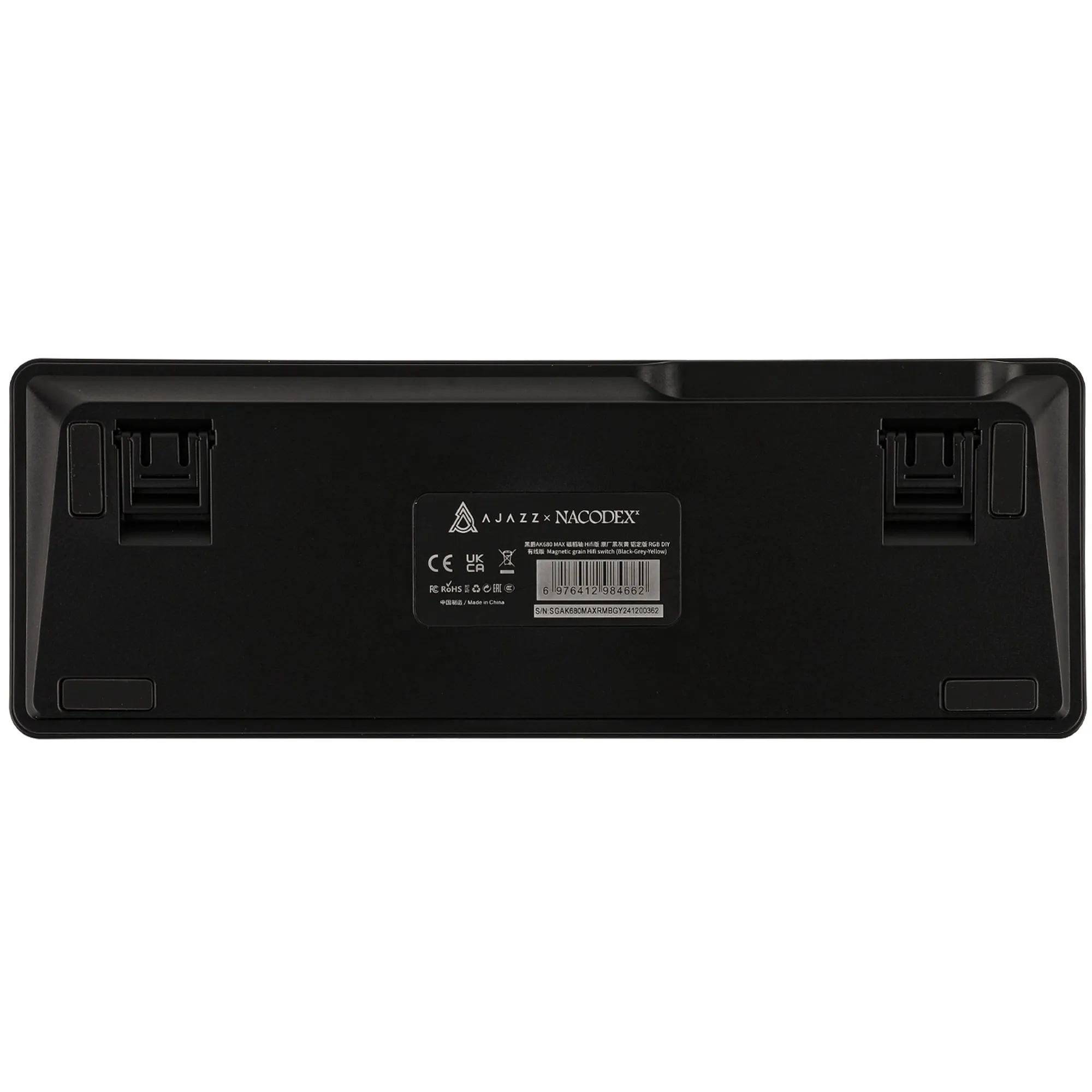 Купить Клавиатура Ajazz AK680 MAX Magnetic Switches RGB USB Black (AK680-M-BGY-AW) - фото 6