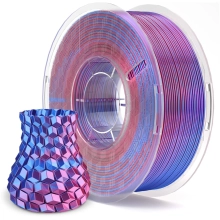 Купити PLA Filament (пластик) для 3D принтера ELEGOO шовковий блиск 1кг, 1.75мм, синьо-фіолетовий (50.203.0662) - фото 2