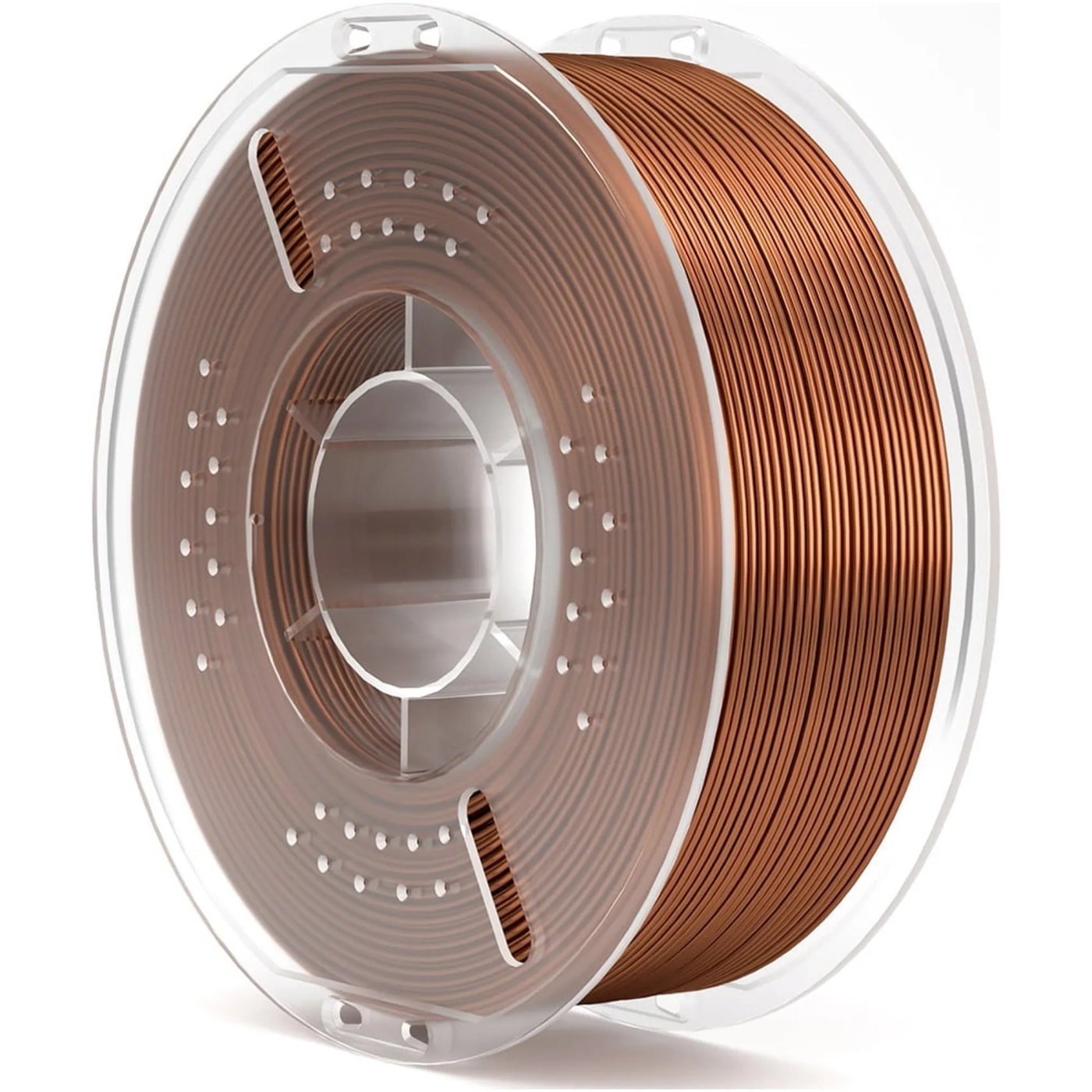 Купить PLA Filament (пластик) для 3D принтера ELEGOO шелковый блеск 1кг, 1.75мм, бронзовый (50.203.0693) - фото 1