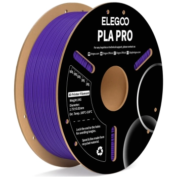 Купити PLA PRO Filament (пластик) для 3D принтера ELEGOO 1кг, 1.75мм, фіолетовий (50.203.0196) - фото 1