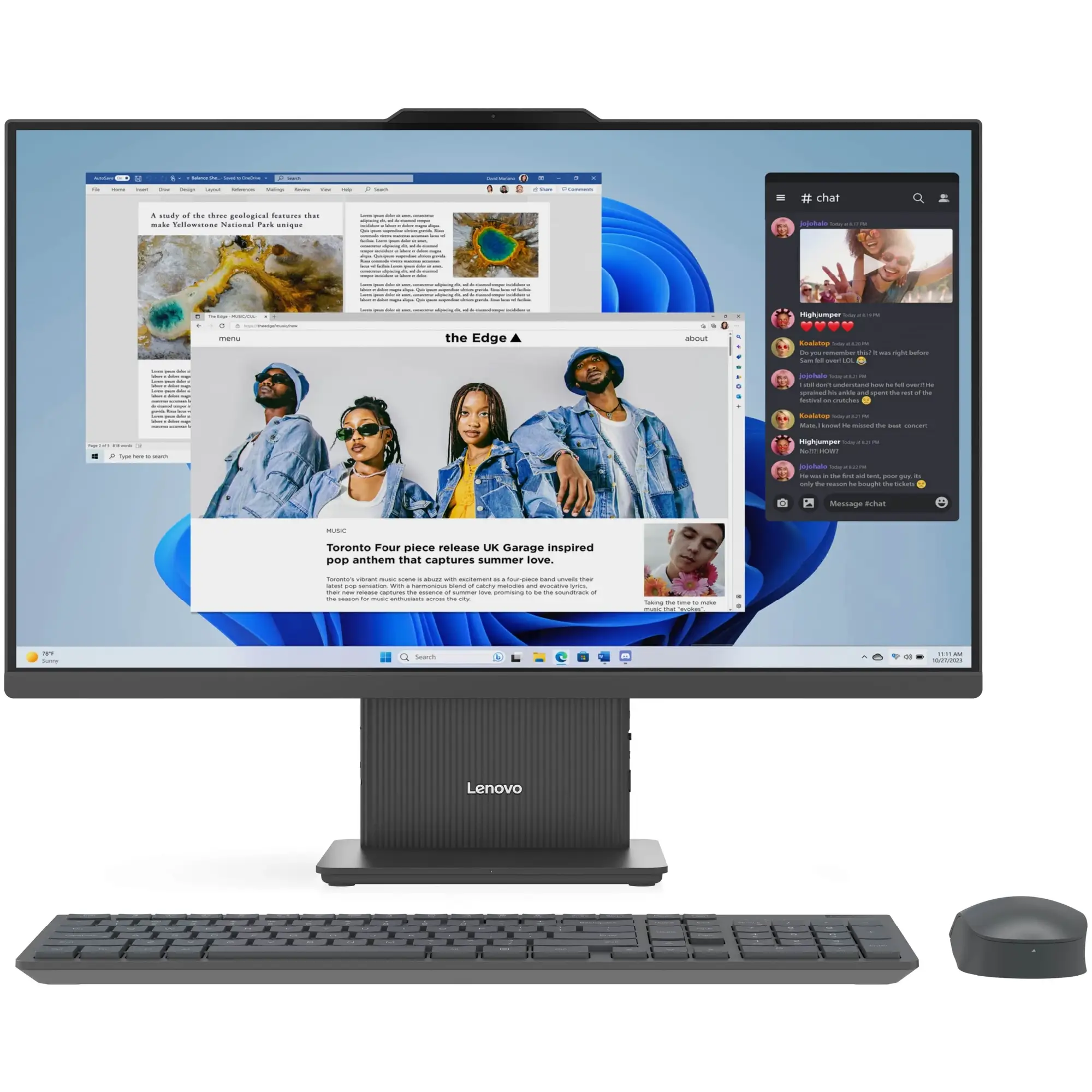 Купити Моноблок Lenovo IdeaCentre AiO 27IRH9 (F0HM0073UO) - фото 1