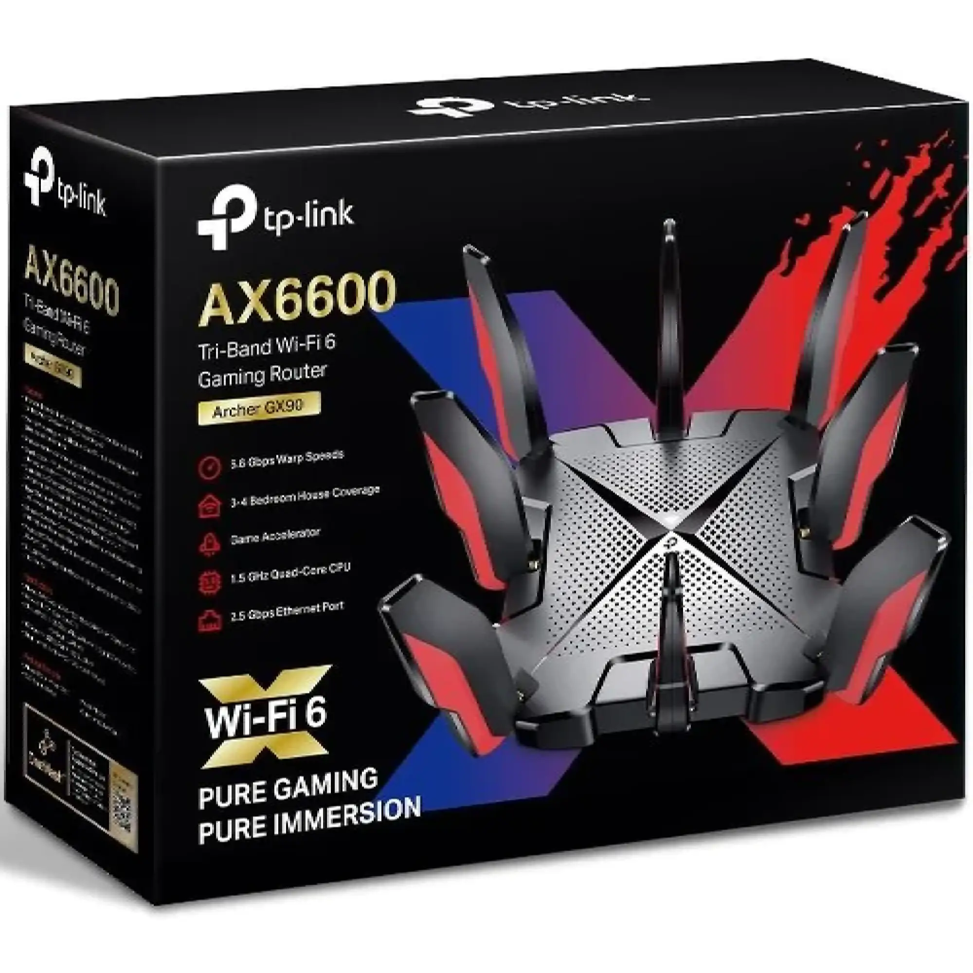 Купити Маршрутизатор TP-LINK Archer GX90 - фото 4