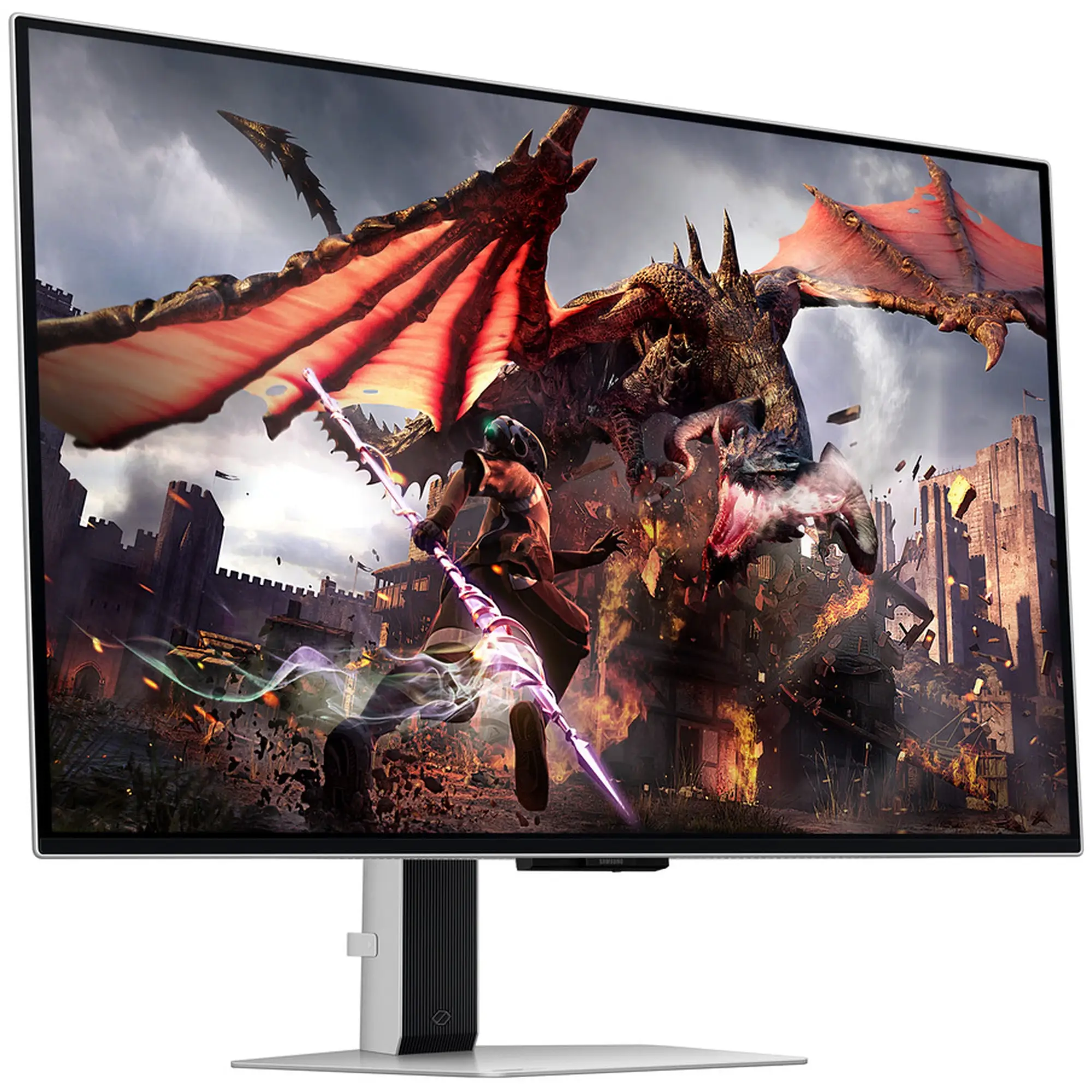 Купити Монітор 32" Samsung Odyssey OLED G8 Silver S32DG800 (LS32DG800SZXUA) - фото 2