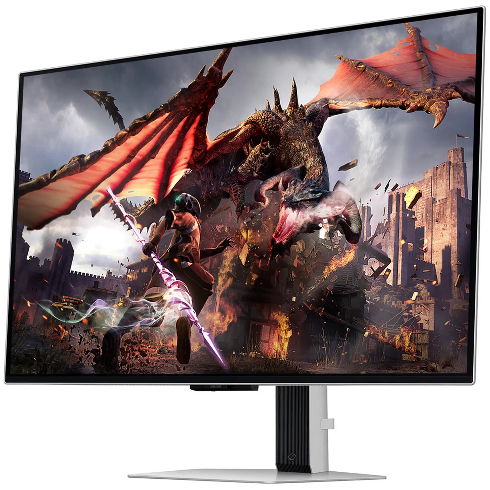 Купити Монітор 32" Samsung Odyssey OLED G8 Silver S32DG800 (LS32DG800SZXUA) - фото 3