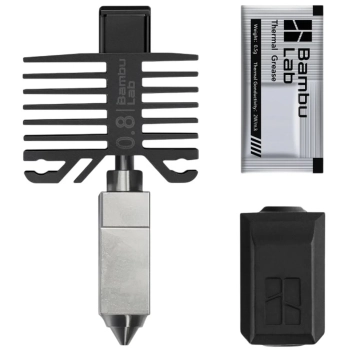 Купить Хотэнд Bambu Lab Bambu Hotend 0.8mm Hardened Steel для X1/P1 (FAH003-N-1) - фото 1