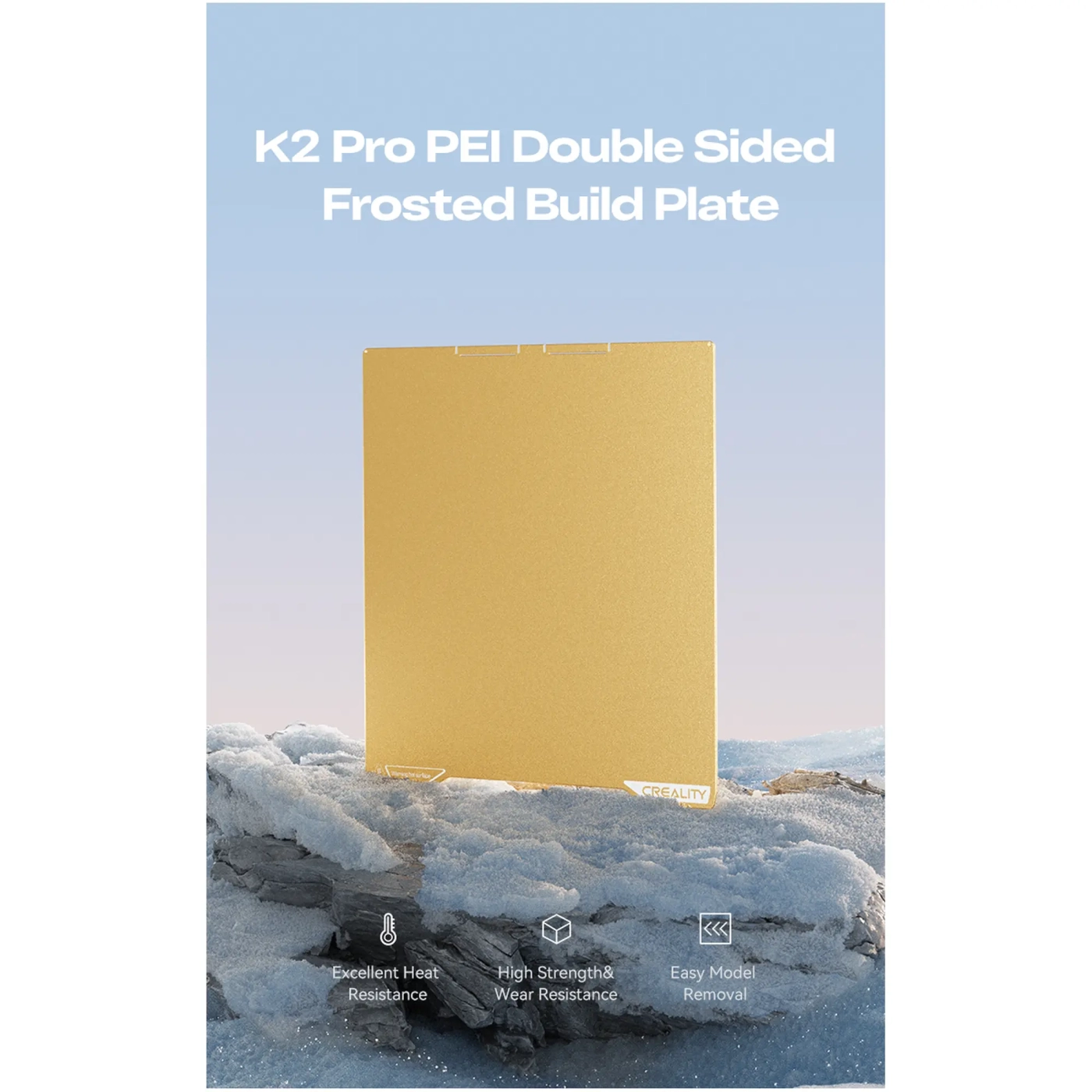Купить Накладка для платформы CREALITY с PEI покрытием для 3D принтера K2 Pro (4004090163) - фото 6