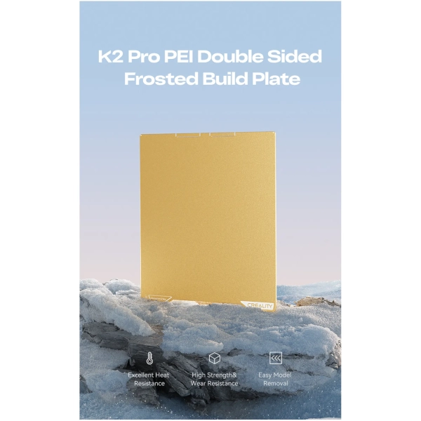 Купить Накладка для платформы CREALITY с PEI покрытием для 3D принтера K2 Pro (4004090163) - фото 6