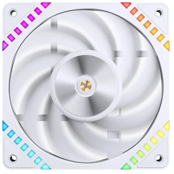 Купити Вентилятор JONSBO HF2-120W ARGB White - фото 5