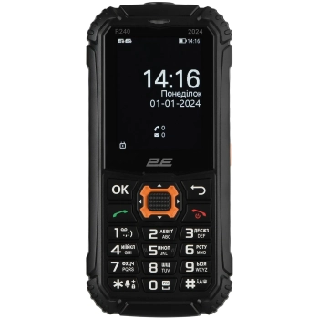 Купить Мобильный телефон 2E R240 2025 Black (694743657623) - фото 1