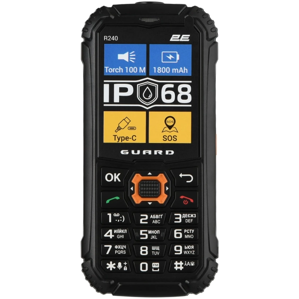 Купить Мобильный телефон 2E R240 2025 Black (694743657623) - фото 3