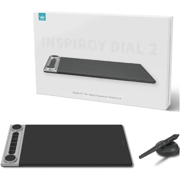 Купить Графический планшет Huion Inspiroy Dial 2 (Q630M) + перчатка (Q630M) - фото 7