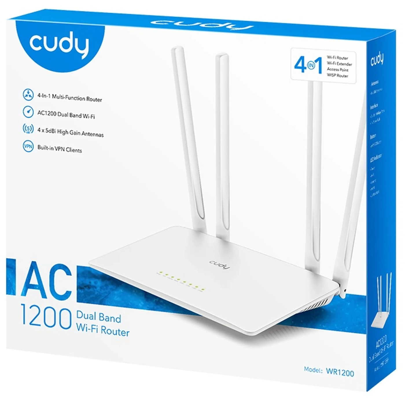 Купити Маршрутизатор Cudy WR1200 - фото 6