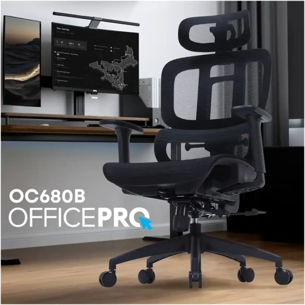 Купить Кресло офисное OfficePro OC680B Black - фото 7